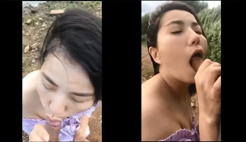 Nhân tình bj cho em gái bên bờ sông
